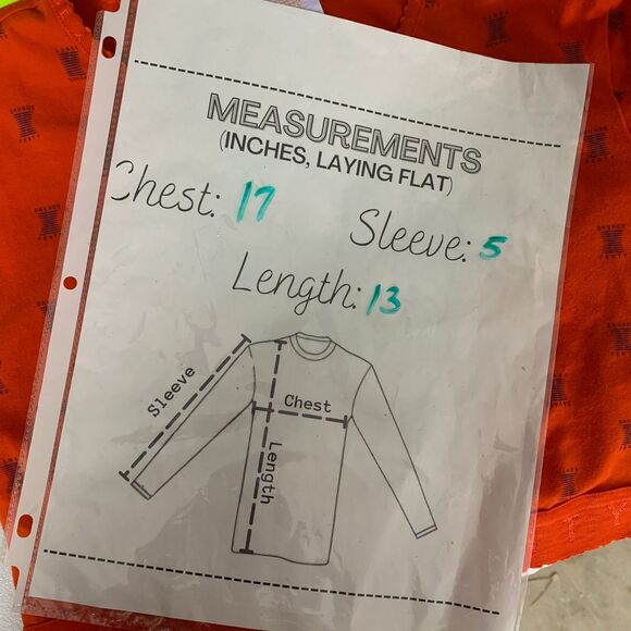 Savage X Fenty Orange Cropped Logo Tee Women’s Large Streetwear Festival Top - Picture 8 of 9